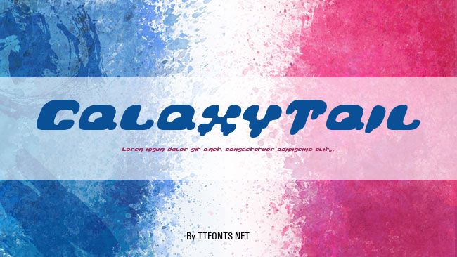 GalaxyTail example