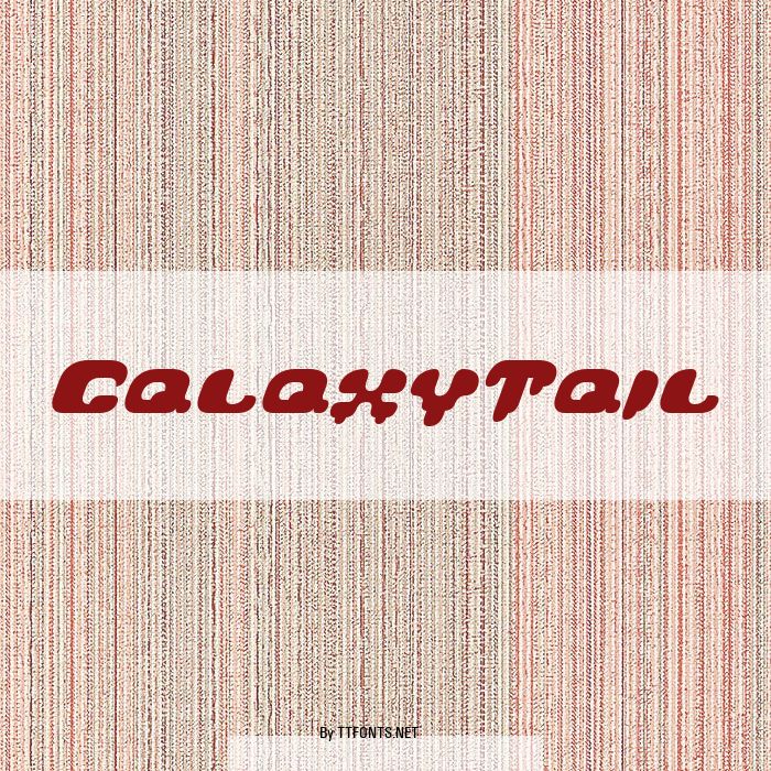 GalaxyTail example