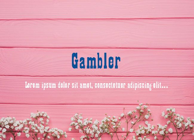 Gambler example