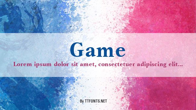 Game example