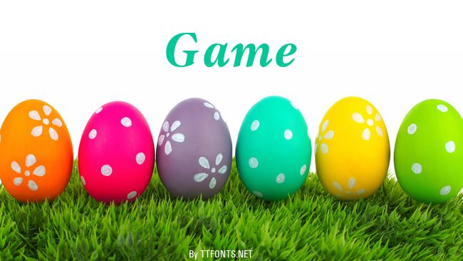 Game example