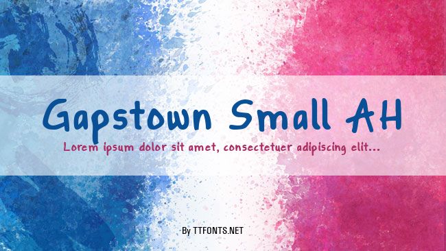 Gapstown Small AH example