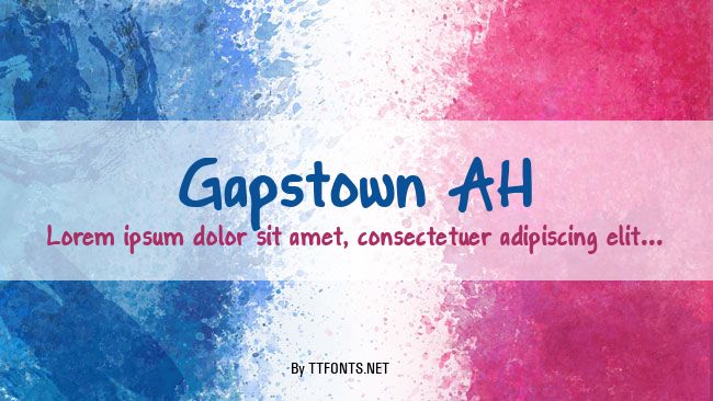 Gapstown AH example