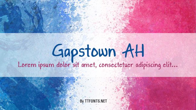 Gapstown AH example