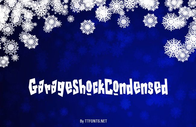 GarageShockCondensed example