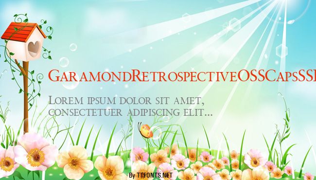 GaramondRetrospectiveOSSCapsSSK example