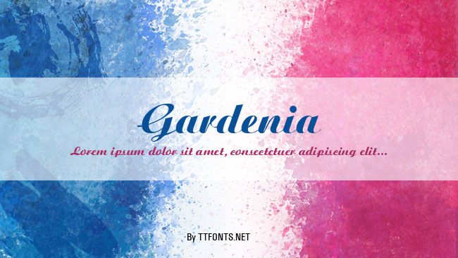 Gardenia example