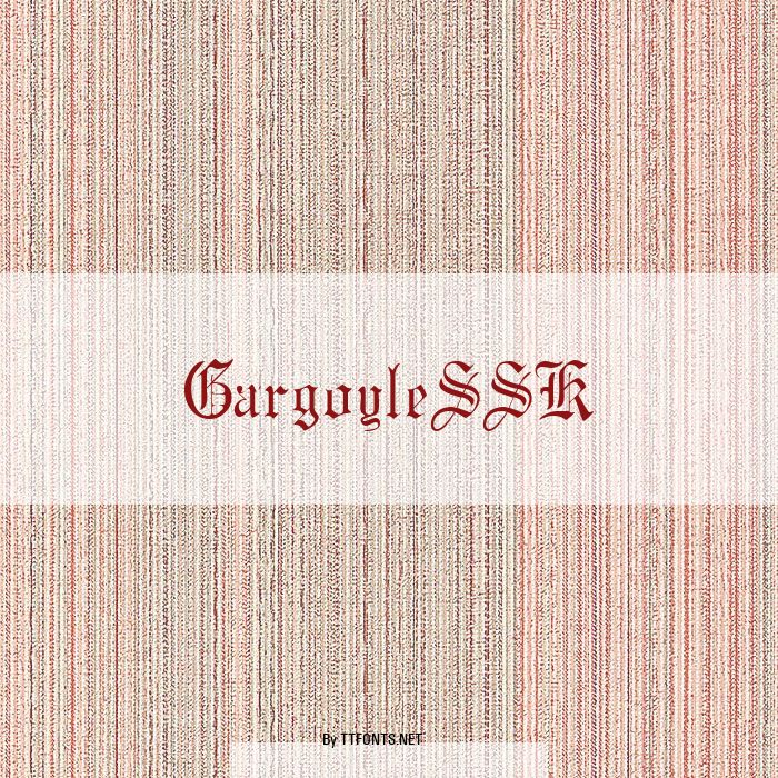 GargoyleSSK example