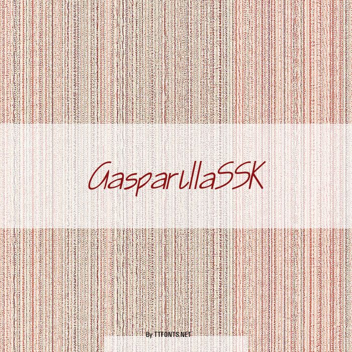 GasparillaSSK example