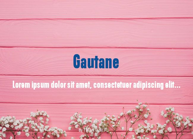 Gautane example