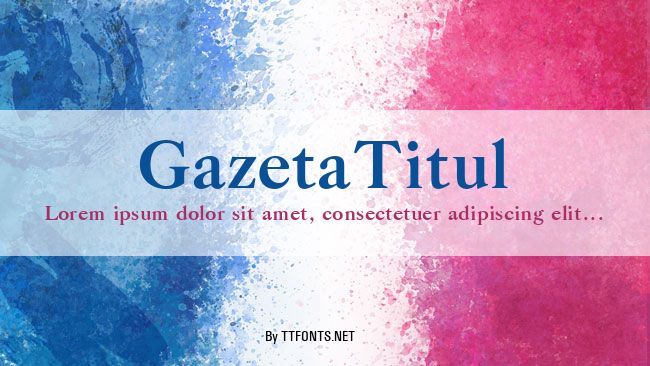 GazetaTitul example