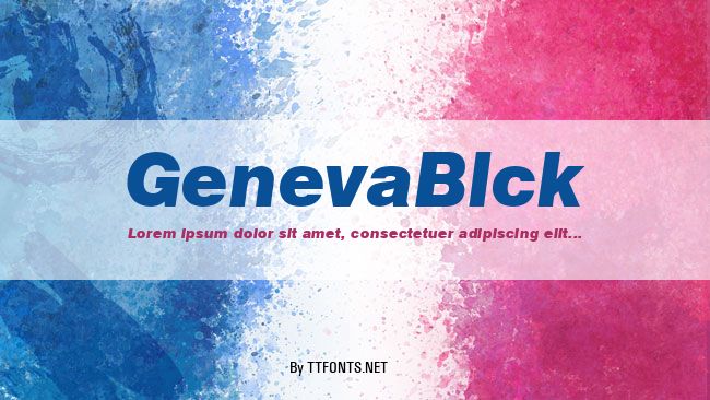 GenevaBlck example