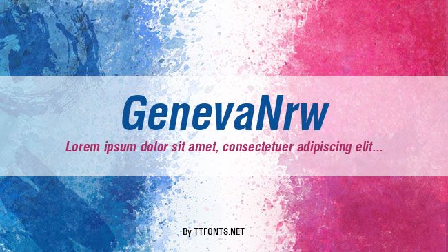 GenevaNrw example
