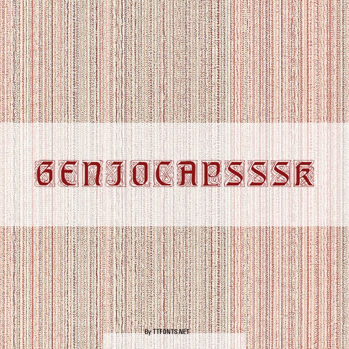 GenioCapsSSK example