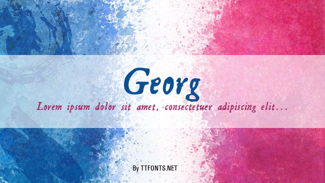 Georg example