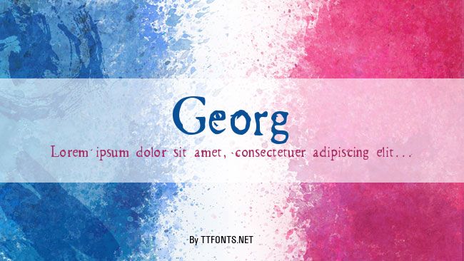 Georg example