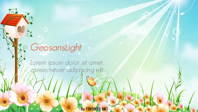 GeosansLight example