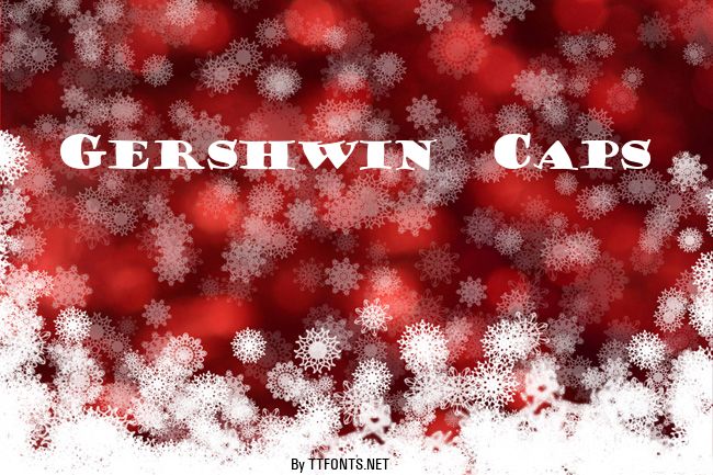 Gershwin  Caps example