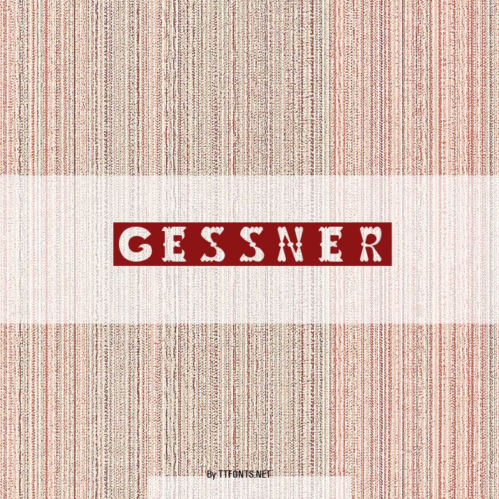 Gessner example