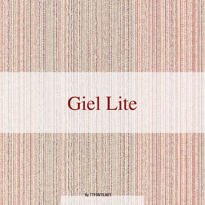 Giel Lite example