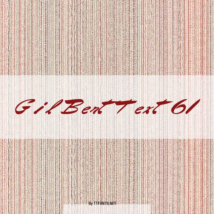 GilBertText61 example