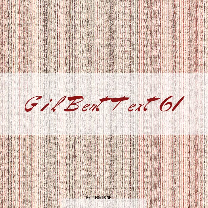 GilBertText61 example