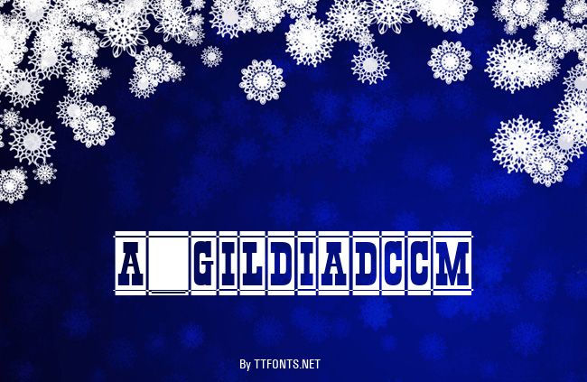 a_GildiaDcCm example