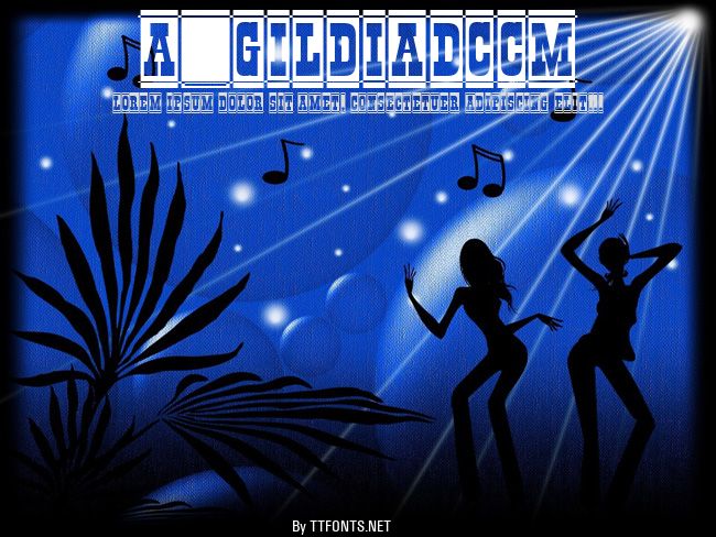 a_GildiaDcCm example