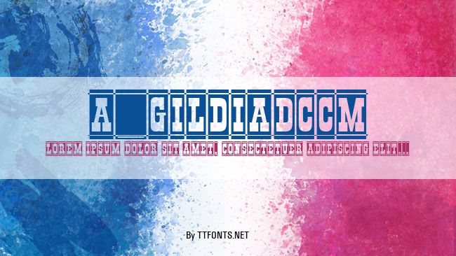 a_GildiaDcCm example
