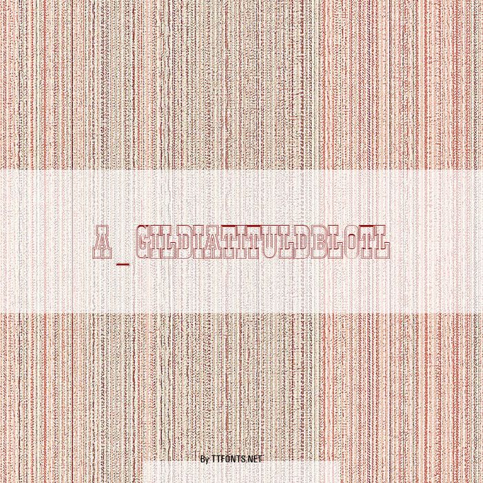 a_GildiaTitulDblOtl example