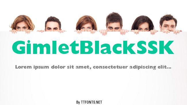 GimletBlackSSK example