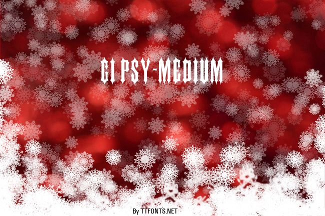 Gipsy-Medium example