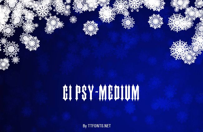 Gipsy-Medium example