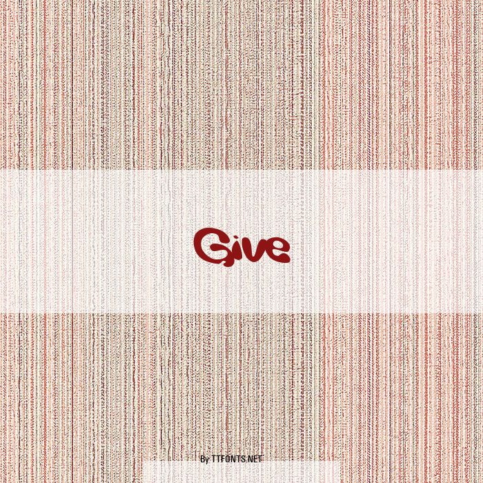 Give example