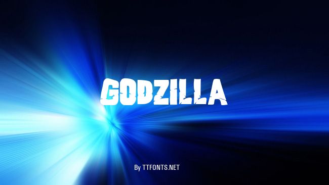Godzilla example
