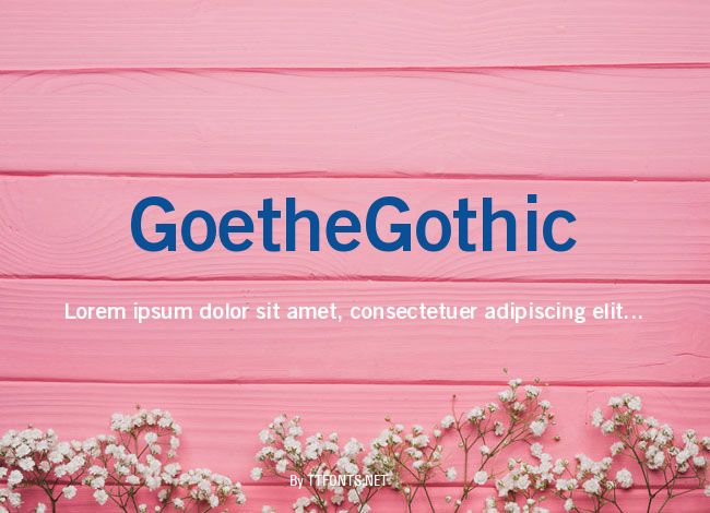 GoetheGothic example