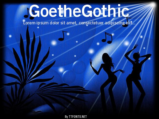 GoetheGothic example