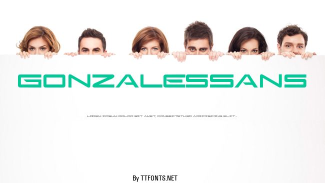 GonzalesSans example