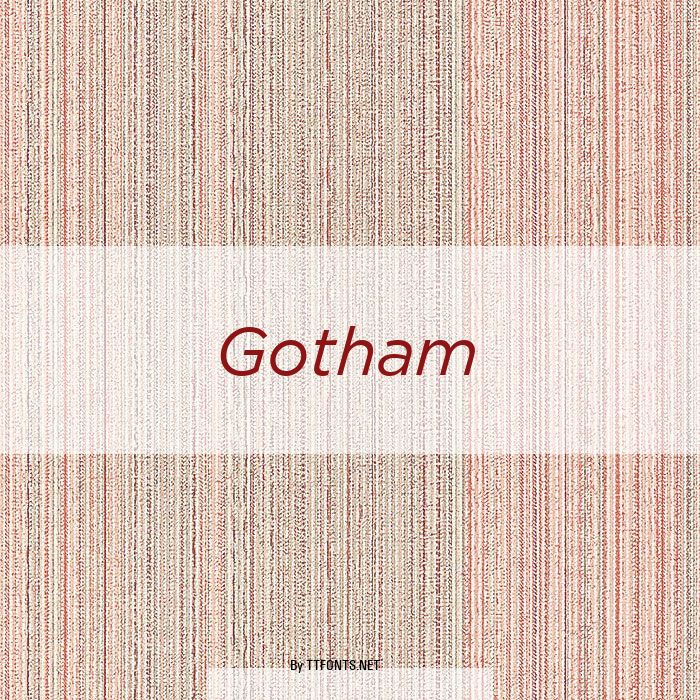 Gotham example