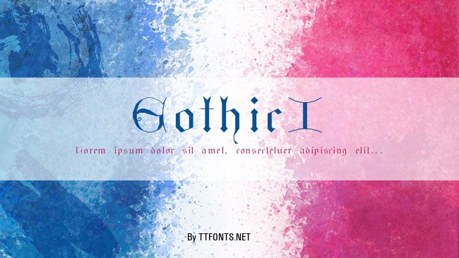 GothicI example