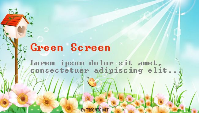 Green Screen example