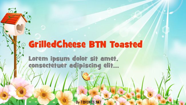 GrilledCheese BTN Toasted example