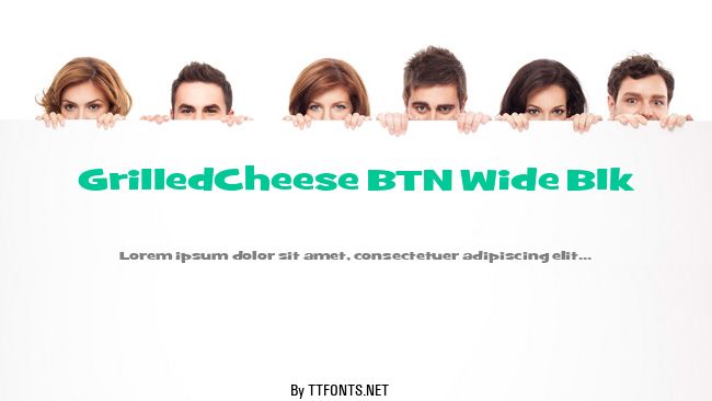 GrilledCheese BTN Wide Blk example