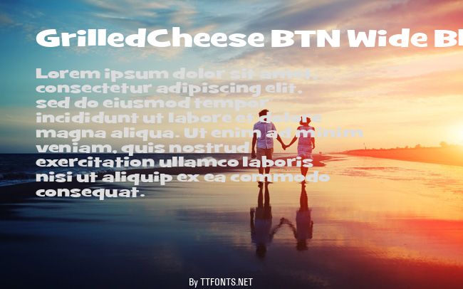 GrilledCheese BTN Wide Blk example