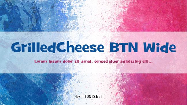 GrilledCheese BTN Wide example