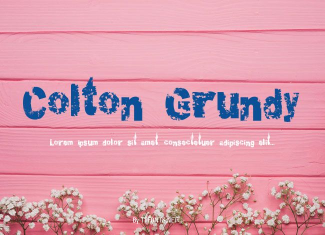 Colton Grundy example
