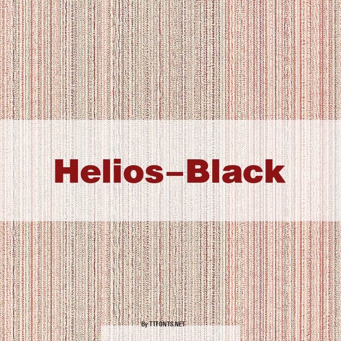 Helios-Black example
