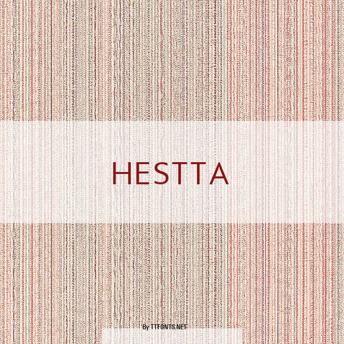 HESTTA example