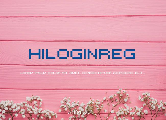 HILOGINREG example