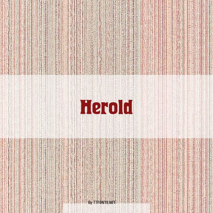 Herold example